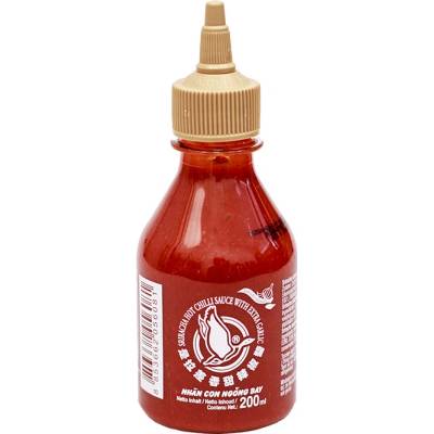 Flying Goose Sriracha čili omáčka s cesnakom 200 ml