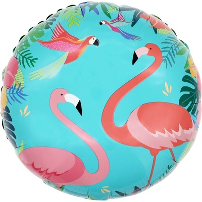 Amscan Балон от фолио Фламинго 43 см