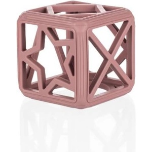 Zopa Силиконова гризалка Square, Old Pink (ZOP086402)