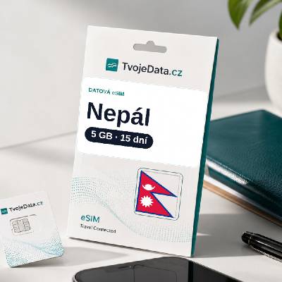 eSIM Nepál 5 GB / 14 dní