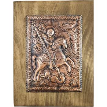 МЕДНА ИКОНА СВЕТИ ТЕОДОР