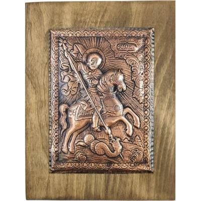 МЕДНА ИКОНА СВЕТИ ТЕОДОР