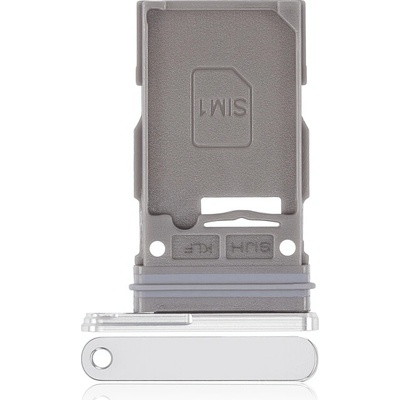 For_Samsung Šuplík na SIM kartu Samsung Galaxy S22 Ultra 5G – bílý SAM6891