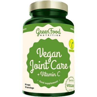 Greenfood Nutrition Vegan Joint Care + Vitamin C kapsle pro výživu kloubů a chrupavek 60 kapslí