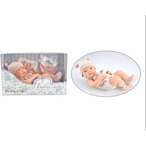 Global Express Baby So Lovely: Новородено бебе играчка с аксесоари - 38 см (201-2)