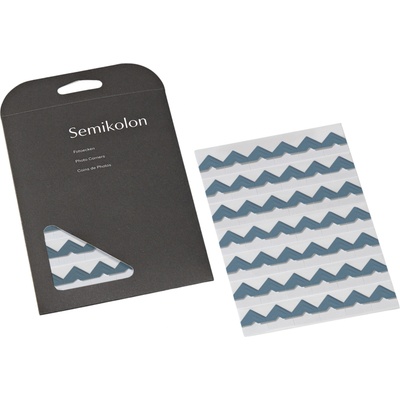 Semikolon Ъглови стикери за снимки Semikolon светлосини (372298)