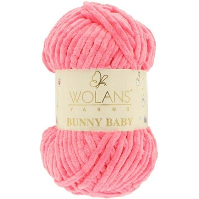 Wolans Bunny Baby 64 neonová růžová