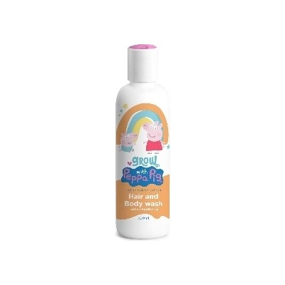 Good Bubble Prasiatko Peppa Dětská mycí emulze a šampón Ostružina morušková 200 ml
