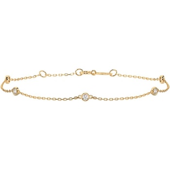 Cara Diamanti Дамска гривна от злато с диаманти Cara Diamanti K105-10008Y (K105-10008Y)