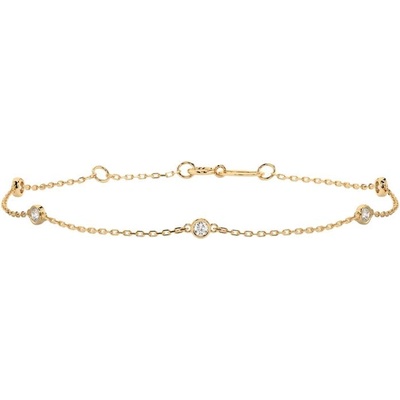 Cara Diamanti Дамска гривна от злато с диаманти Cara Diamanti K105-10008Y (K105-10008Y)