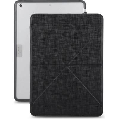 Moshi VersaCover Case - калъф и поставка за iPad 5 (2017), iPad 6 (2018) (черен)