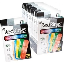 Red Rings náplast colorful 20 ks