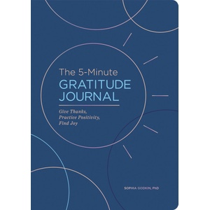 Callisto Publishing The 5-Minute Gratitude Journal (Deluxe Edition) | GODKIN SOPHIA