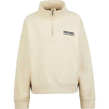 Rip Curl Дамски пуловер Rip Curl Women's Surf Puff 1/4 Zip Jumper - Natural (117-3258-0115)