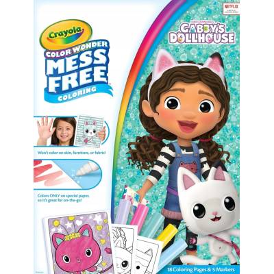 Crayola 75 2861 Color Wonder Gabby's Dollhouse vymaľovánka