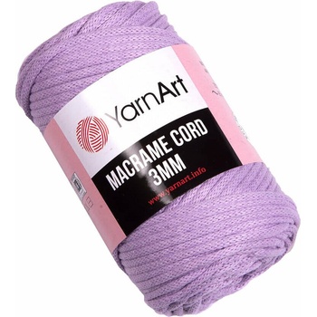 Image 1 of YARNART Macrame Cord 3 mm 85 m 765 Lilac юта (Macrame Cord 3 mm 765)