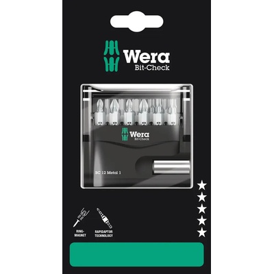 Wera Metal 1 SB - 12 dielov 136393