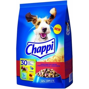Chappi 9кг - суха храна за кучета с говеждо месо, птиче месо и зеленчуци