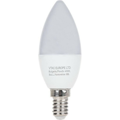 V-TAC LED žiarovka E14 4W 6400K
