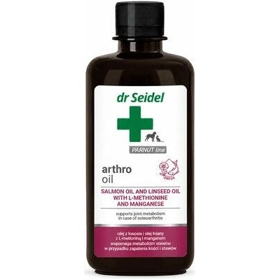 COBBYS PET Dr Seidel Arthro Oil 250ml olej na podporu kloubů při osteoartróze pro psy a kočky