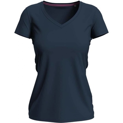 Stedman Tričko CLAIRE V NECK Midnight modrá
