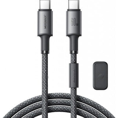 Joyroom 99361 s magnetickým organizérom USB Typ-C 60W, 1,2m, šedý