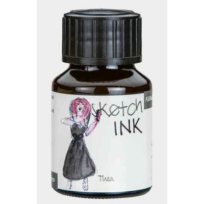 Rohrer and Klingner Rohrer & Klingner Sketchink Thea lahvičkový inkoust šedý 50 ml