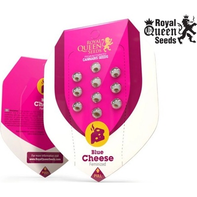 Royal Queen Seeds Blue Cheese semena neobsahují THC 3 ks