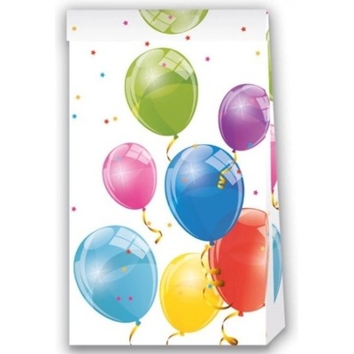 Procos Tašky papírové Balónky 4 ks