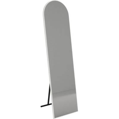 TopMebel Folin melamine wall coat hanger with mirror in anthracite color 90x4x90см
