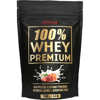ACTIVLAB 100 Whey Premium Bag [2000 грама] Праскова