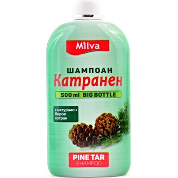 Milva šampon s borovicovým dehtem 500 ml