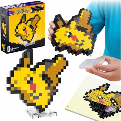 MEGA BLOKS Mega Pokémon pixel art - Pikachu