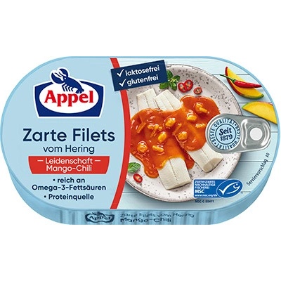 Appel Filety ze sleďů v Mango chili omáčce 200 g