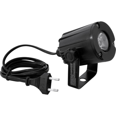Eurolite LED Spot 3W, 3200K, 6°, černý univerz