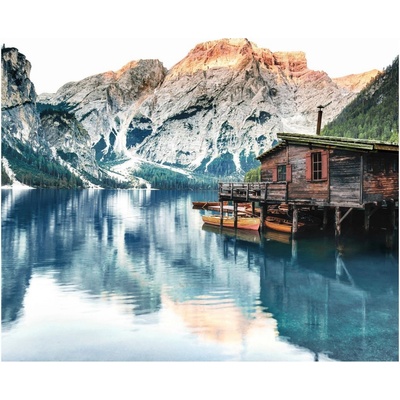 Skleněný obraz Tyrol. hory, 30 × 30 cm GL-02001