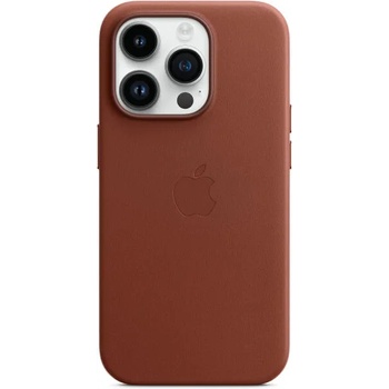 Image 1 of Apple iPhone 14 Pro MagSafe Leather Cover umber (MPPK3ZM/A)