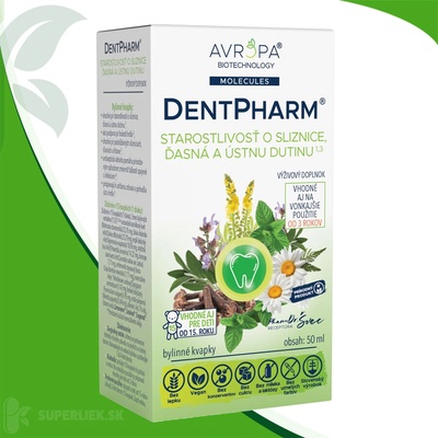 Avropa DentPharm bylinné kvapky 50 ml
