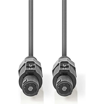 Nedis Кабел за високоговорители Nedis COTG16000GY100 с конектори speakon, 10 м (COTG16000GY100)