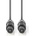 Nedis Кабел за високоговорители Nedis COTG16000GY100 с конектори speakon, 10 м (COTG16000GY100)