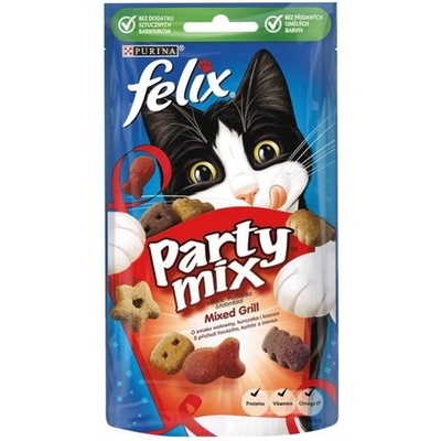 NESTLÉ FELI x PARTY MI x kočka Smíšený gril 8 x 60 g