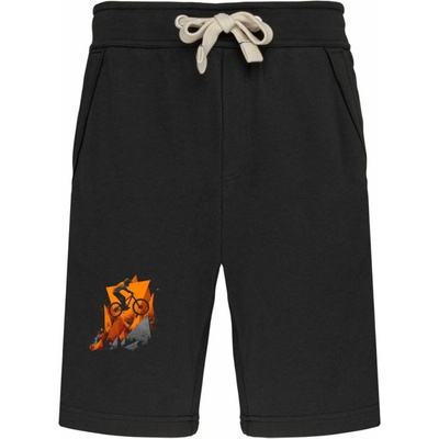Abstraktní horské kolo V2 Pohodlné kraťasy s potiskem