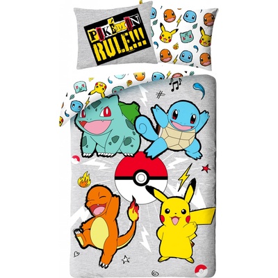 Halantex Bavlna obliečky Pokémon 140x200 70x90