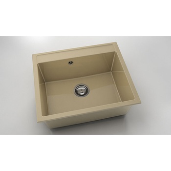 Image 1 of FAT Мивка Vanguard 227, Polymer marble, 05 Капучино гранит, с включен сифон