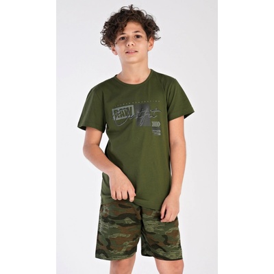 Dětské pyžamo Raw khaki