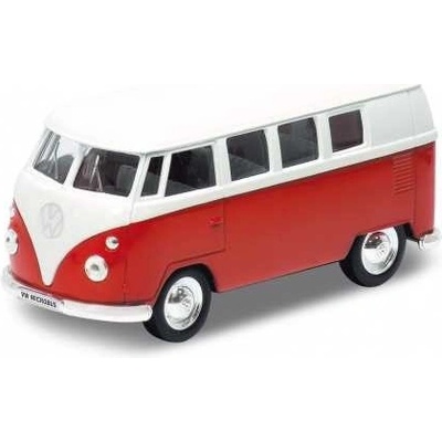Welly 1963 Volkswagen T1 BUS modrý 1:34