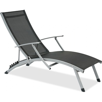 Garden Point Антрацитен градински шезлонг Salto Garden Point (GAP1068)