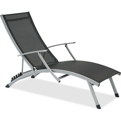 Garden Point Антрацитен градински шезлонг Salto Garden Point (GAP1068)
