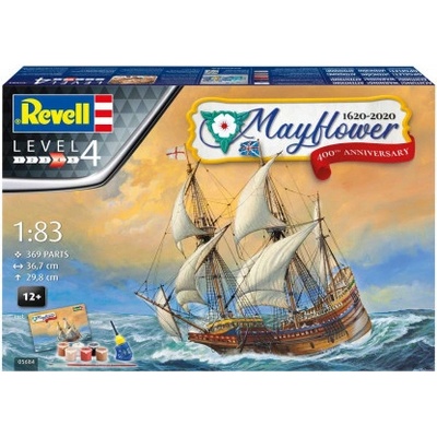 Revell Gift-Set loď 05684 Mayflower 400th Anniversary 1:83
