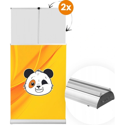 Plotbase Obojstranný RollUp 85x200 cm s potlačou